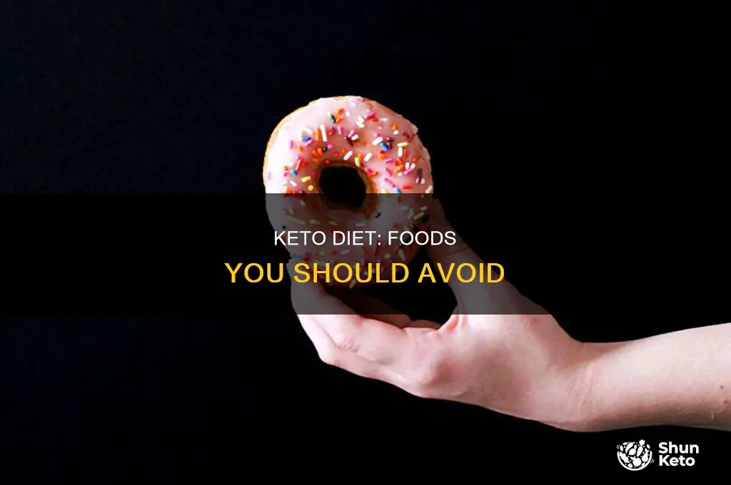 what you connot eat on keto