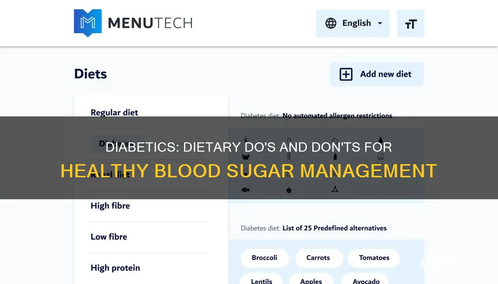 what you diabetics need to watch for in their diet