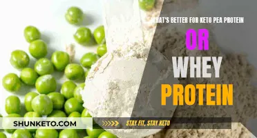 Keto Protein Options: Pea vs. Whey Protein