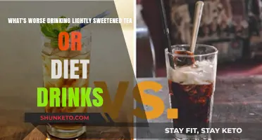 Sweetened Tea vs Diet Drinks: Which is the Lesser Evil?