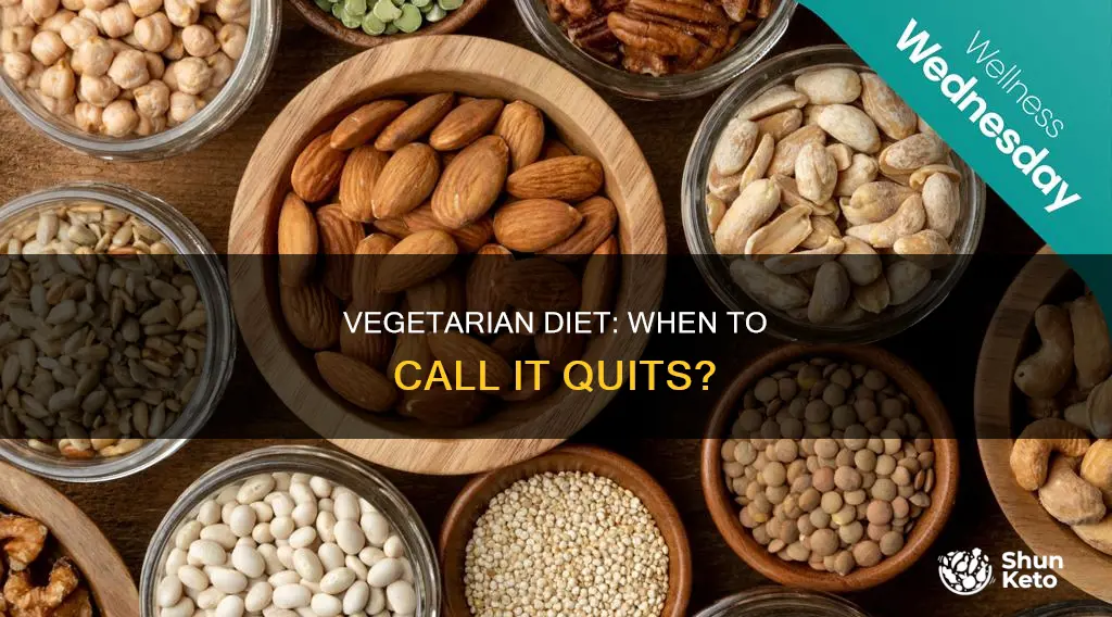 when are you done with a vegetarian diet