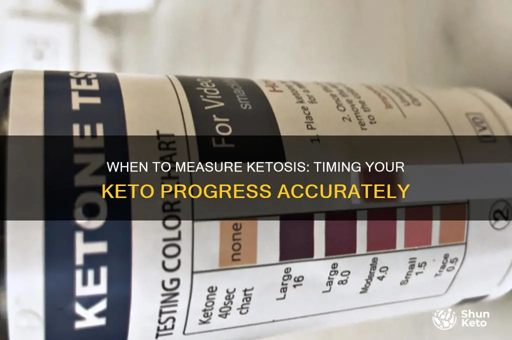 when can i measure my keto