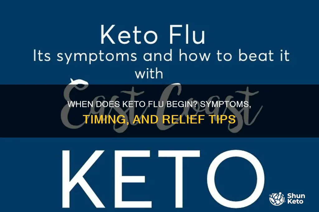 when can keto flu start