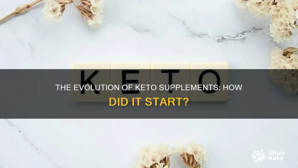 when did keto supplements start