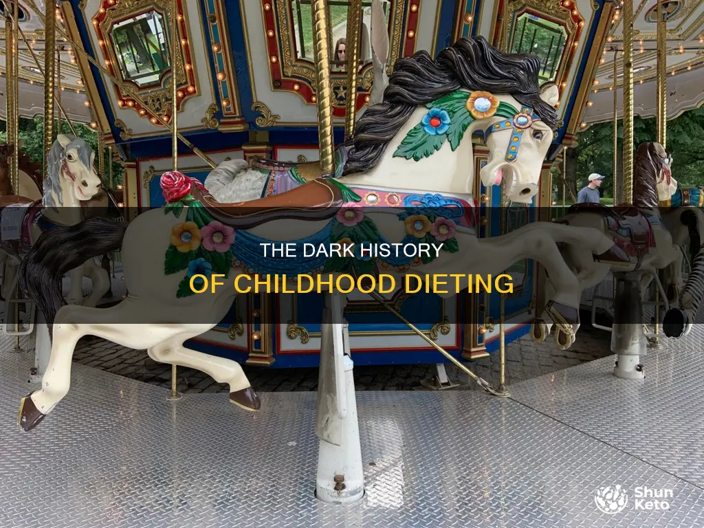 when did people start putting children on diets