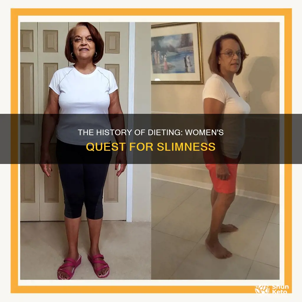 when did women first start dieting