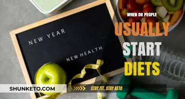 People's Preferred Time for Dieting