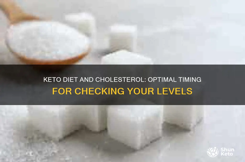 when do you check cholesterol levels keto diet