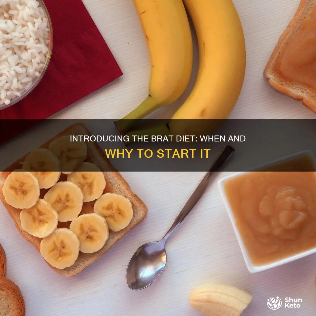 when do you start the brat diet