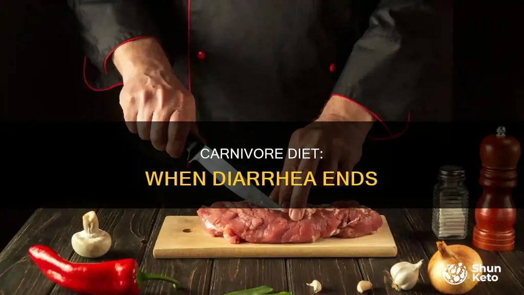 when does diarrhea stop on carnivore diet