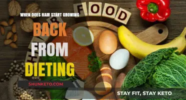 Hair Regrowth: Dieting and the Waiting Game
