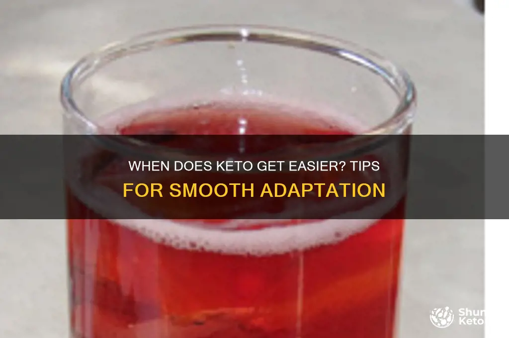 when does keto diet get easier