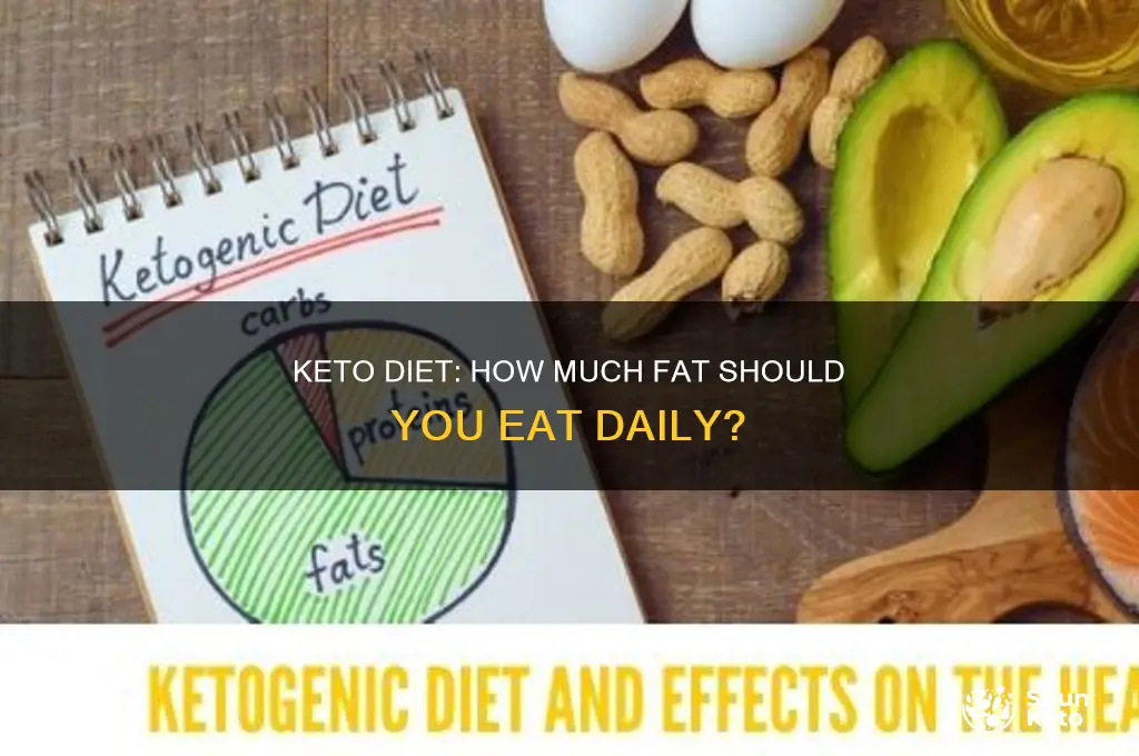 when eating keto how many fats per day