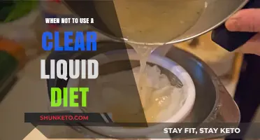 Clear Liquid Diet: When to Avoid It
