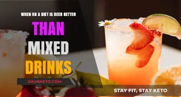 Beer vs. Mixed Drinks: A Dieter's Conundrum