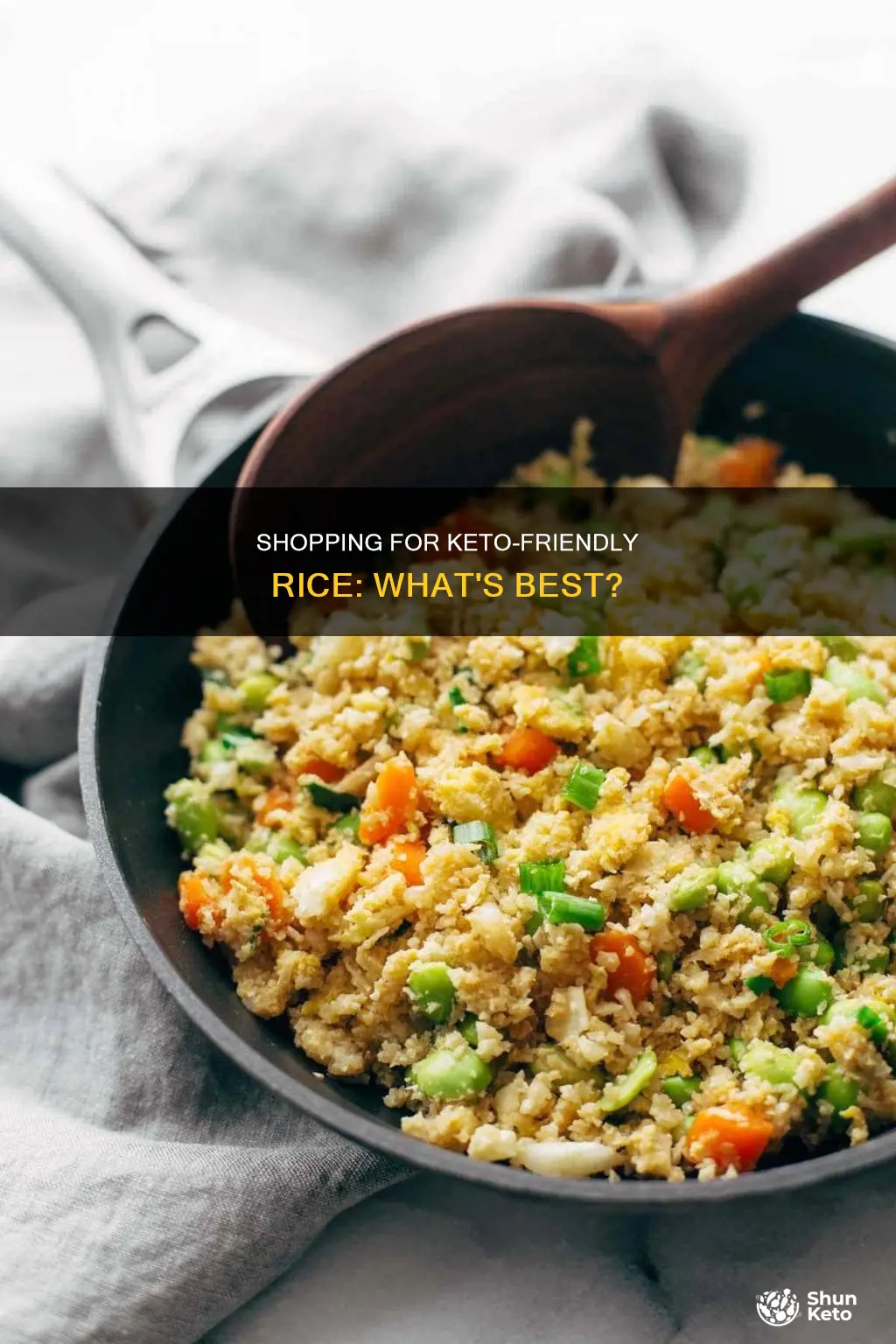 when shopping for rice on keto what is best