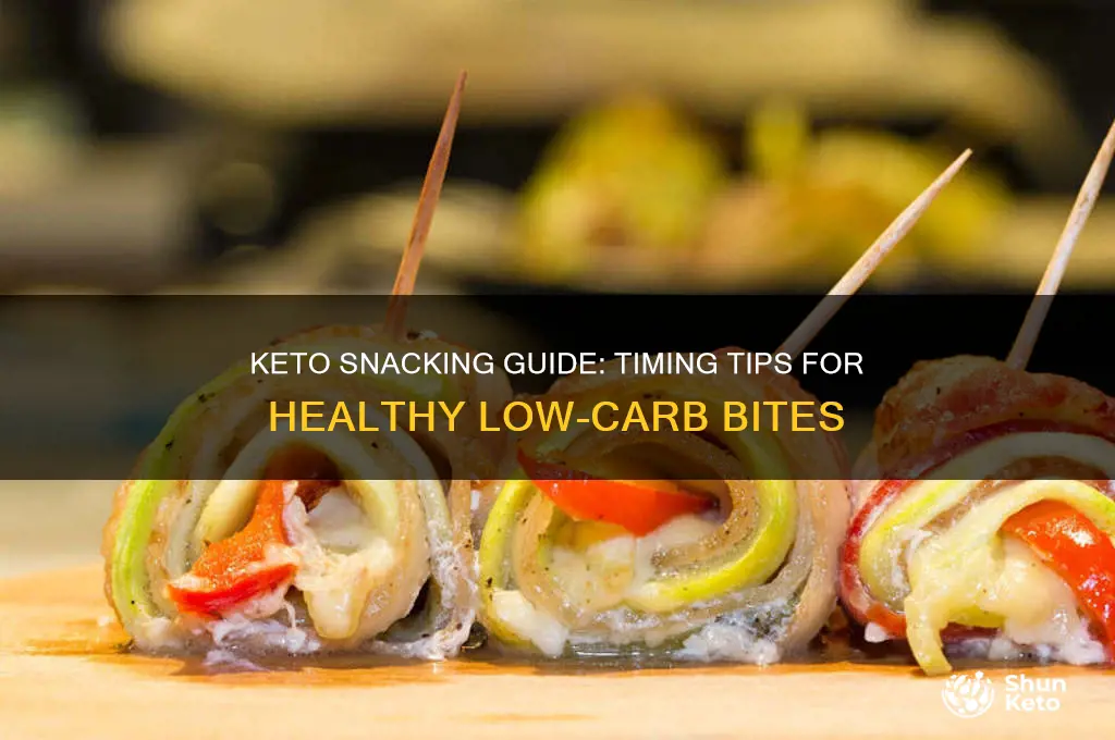 when should i snack on keto diet