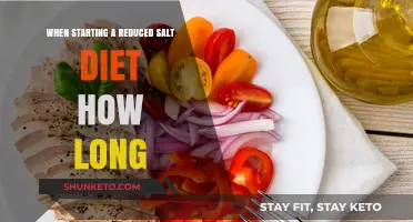 Reduced Salt Diet: How Long to See Results?
