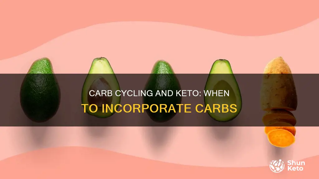 when to carb cycle on keto