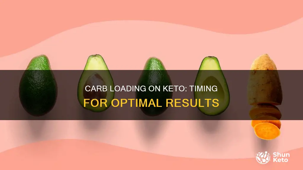 when to carb load on keto