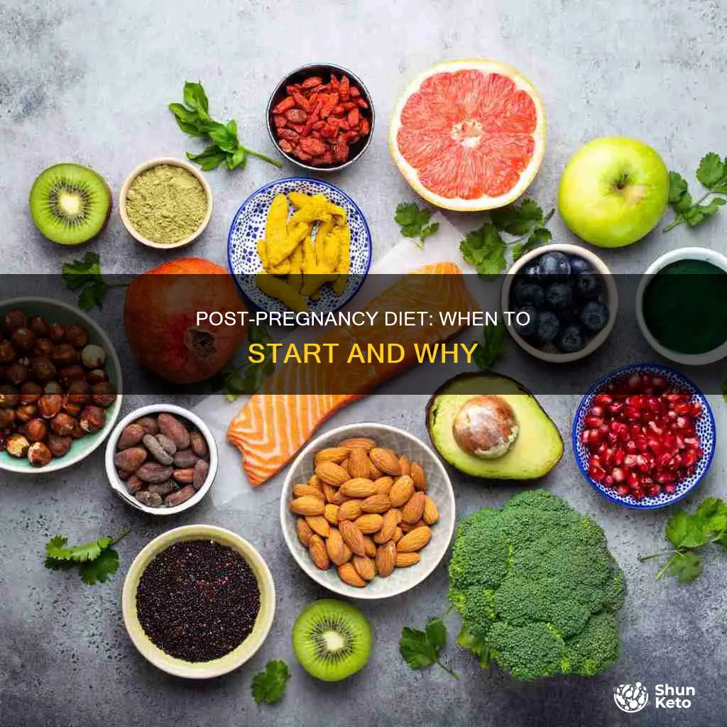 when to start diet after pregnancy