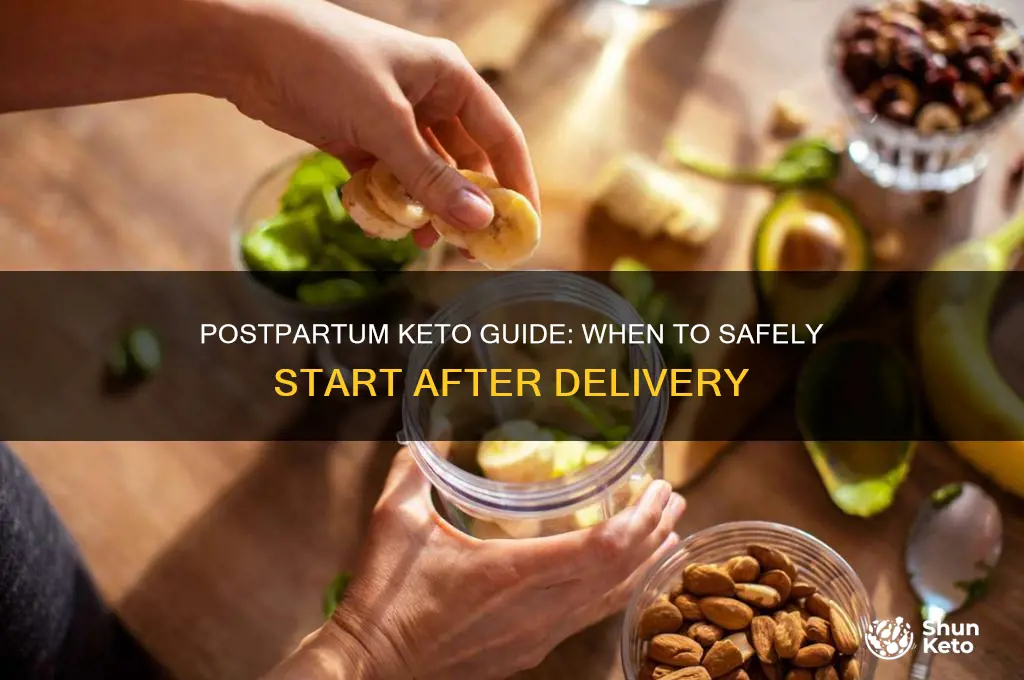 when to start keto diet after delivery