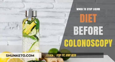 Liquid Diet Before Colonoscopy: When to Stop
