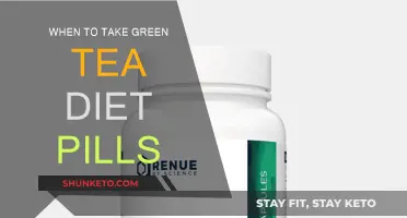 Green Tea Diet Pills: Best Time to Take Them?