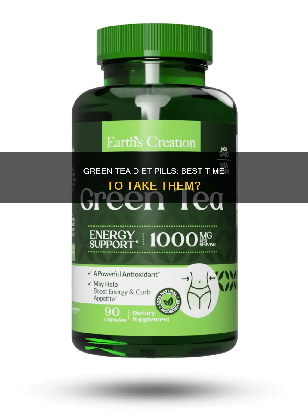when to take green tea diet pills
