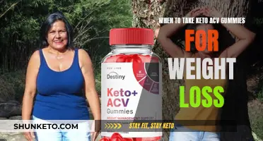 Keto ACV Gummies: Effective Timing for Weight Loss