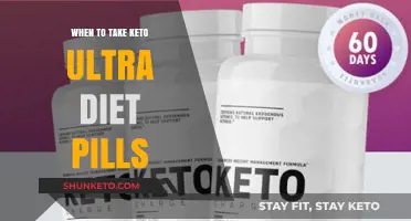 Optimal Timing for Keto Ultra Diet Pills: A Comprehensive Guide