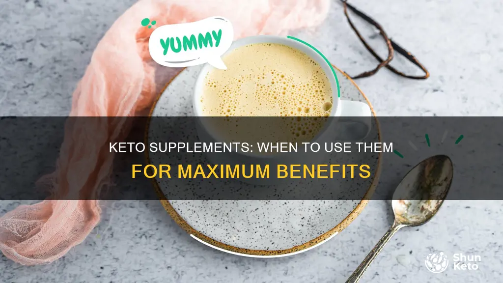 when to use keto supplements