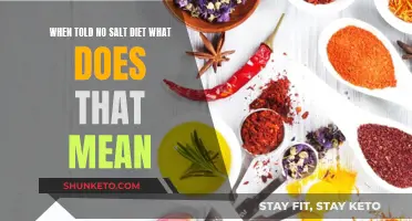 Understanding No Salt Diet: What's Allowed and What's Not