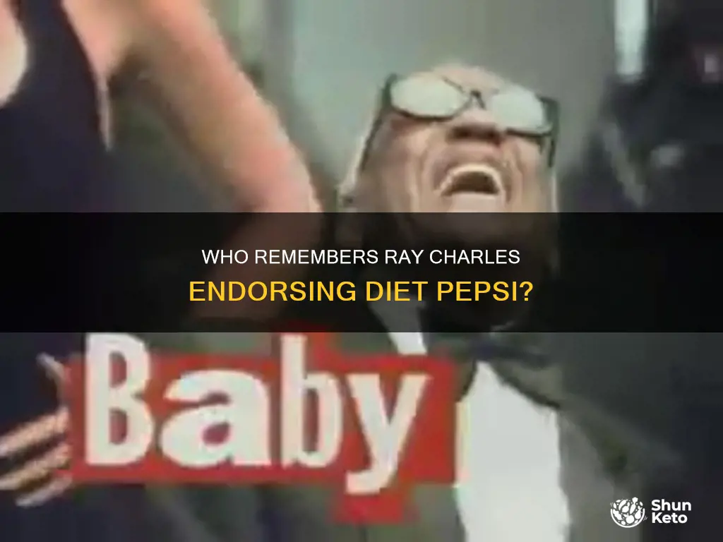 when was ray charles the spokesperson for diet pepsi