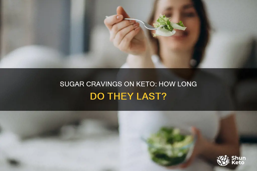 when will I stop craving sugar on keto