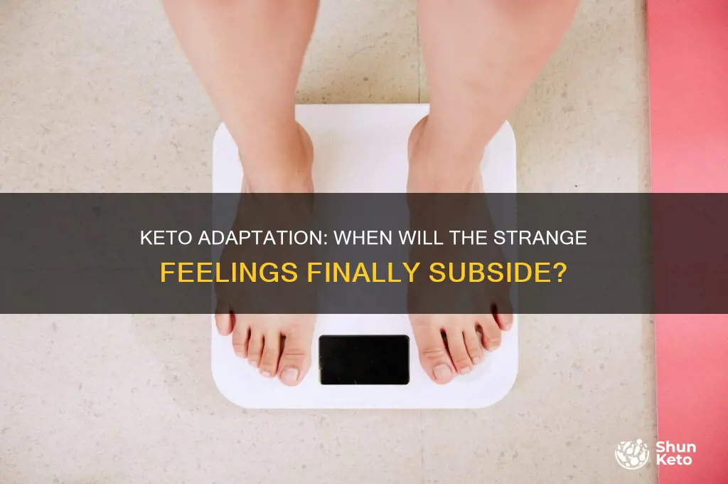 when will i stop feeling strange on keto diet
