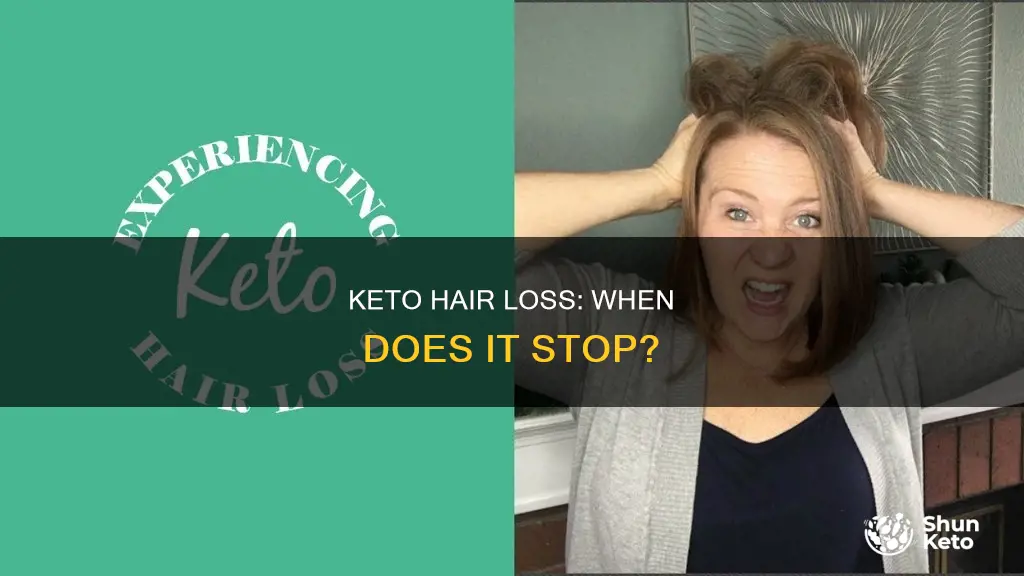 when will my hair stop falling out after keto