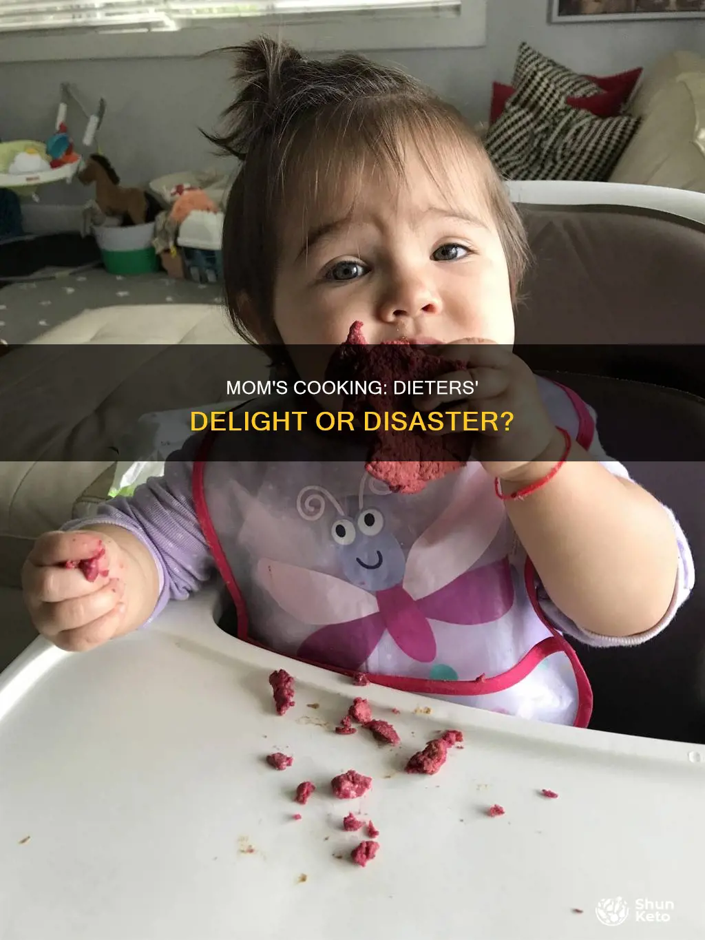 when you on diet and mom makes