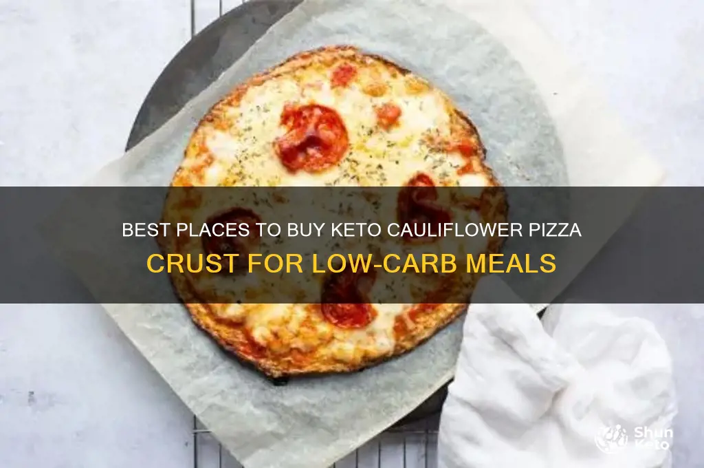 where can i bought keto cauliflower pizza crust