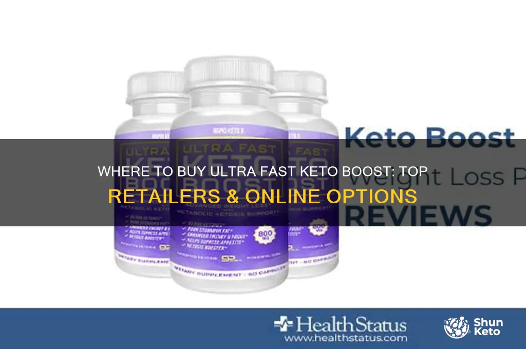 where can i but ultra fast keto boost