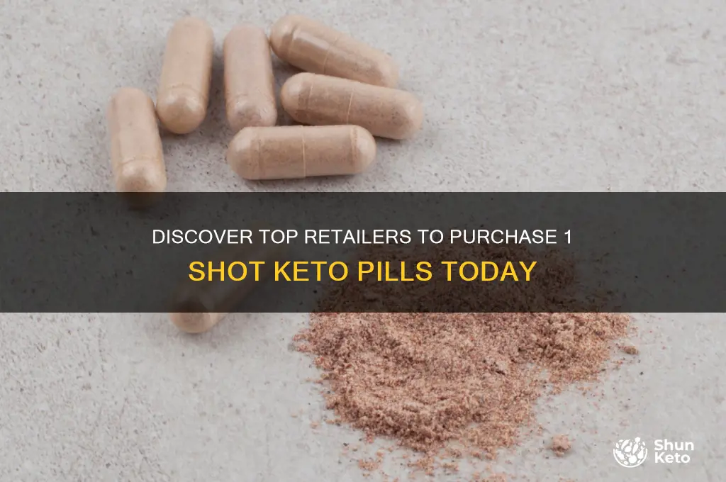 where can i buy 1 shot keto pills