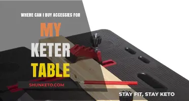 Top Places to Buy Accessories for Your Keter Table