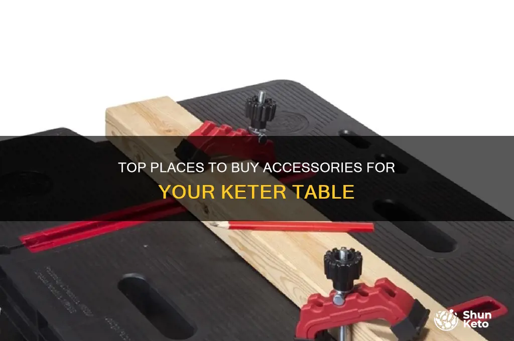 where can i buy accessies for my keter table