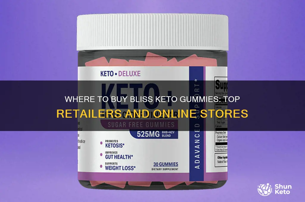 where can i buy bliss keto gummies
