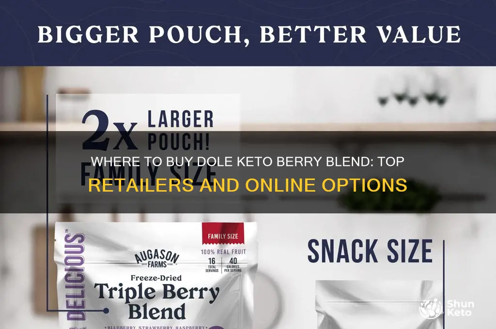 where can i buy dole keto berry blend