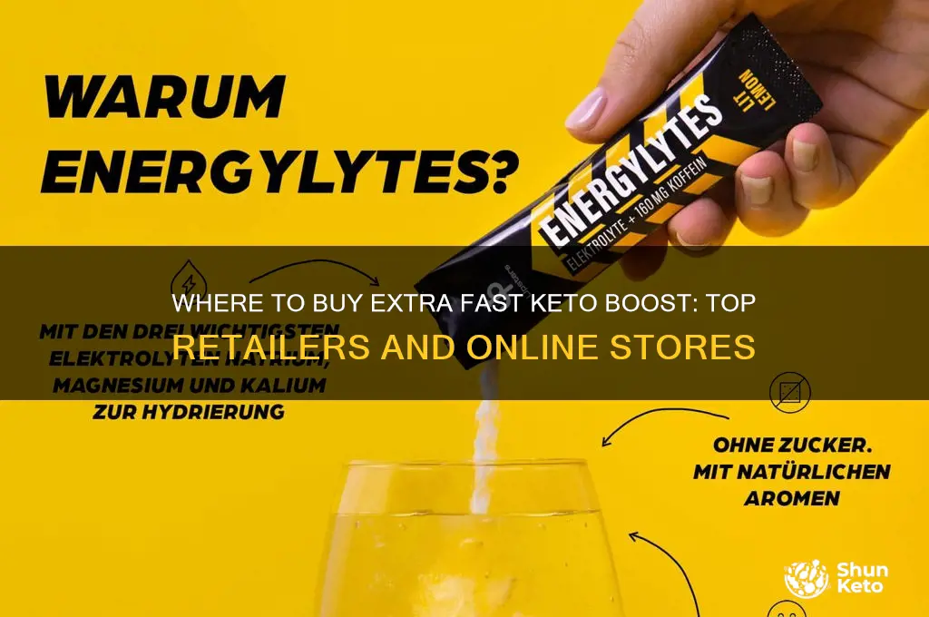 where can i buy extra fast keto boost