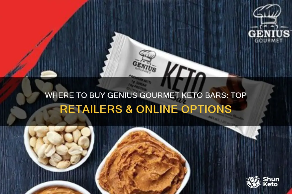 where can i buy genius gourmet keto bars