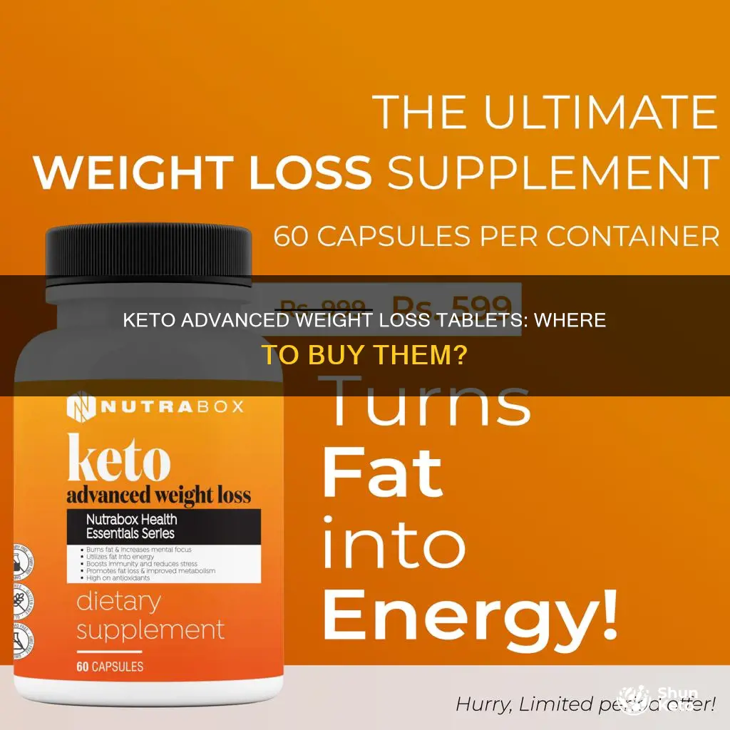 where can i buy keto advanced weight loss tablets