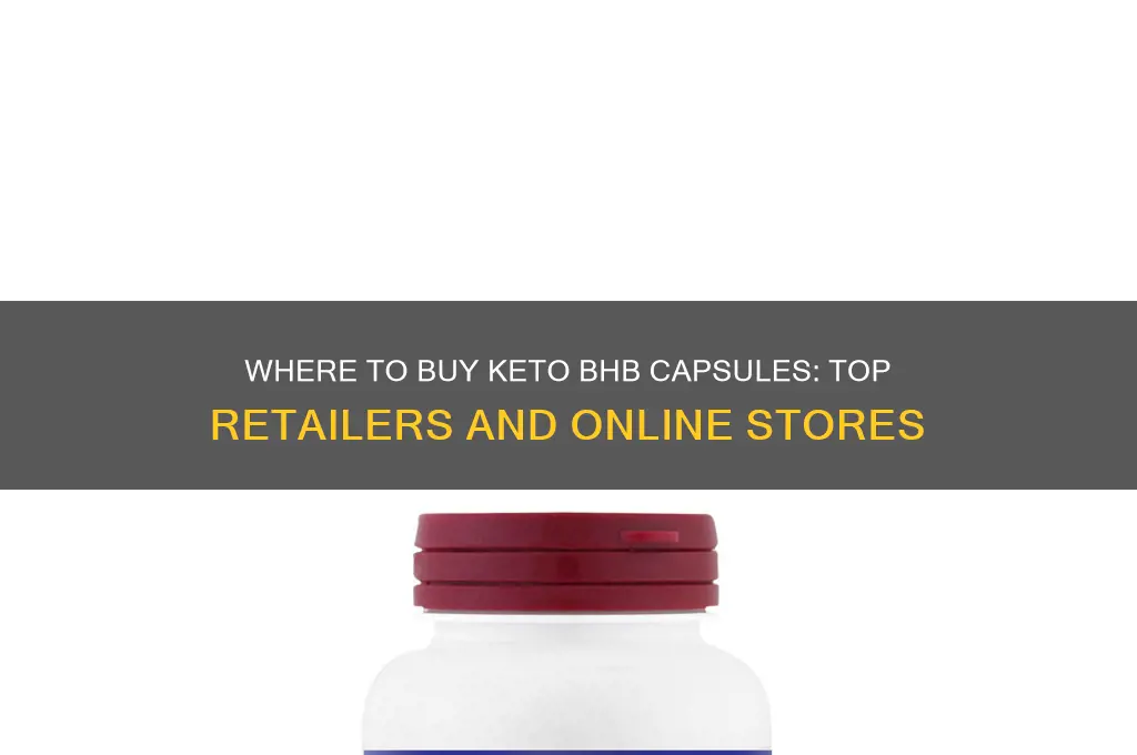 where can i buy keto bhb capsules