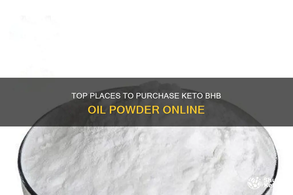 where can i buy keto bhb oil powder